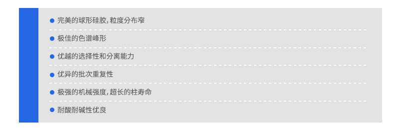 SinoPak填料分析柱特点