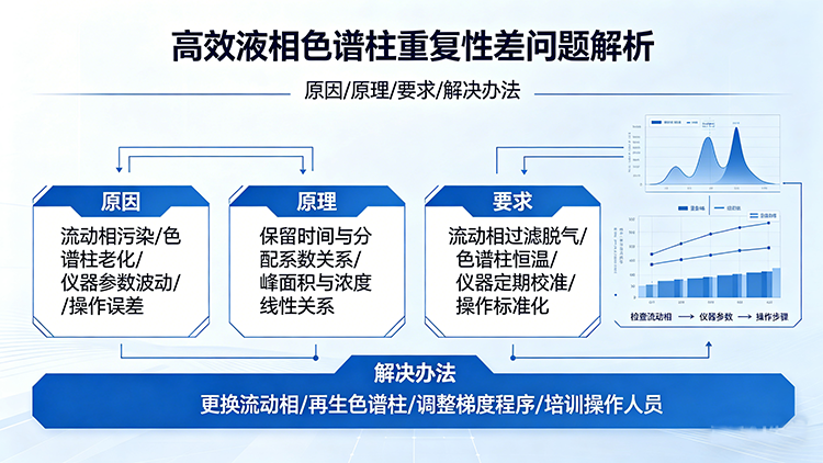 高效液相色谱柱重复性差？原因、原理、要求、解决办法全梳理